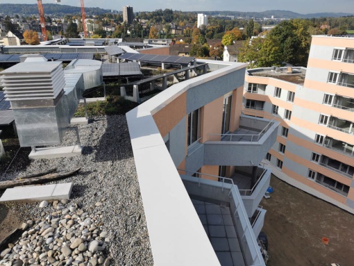 02 Alterszentrum Wohnsiedlung Eichrain Zuerich Abdichtungsbau Durr10