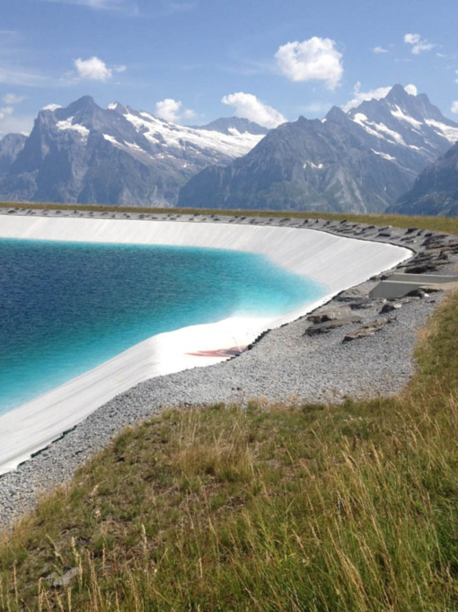 46 Speichersee Ischlag Grindelwald Maennlichen Abdichtungsbau Durrer 2